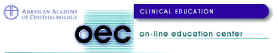American Academy of Ophthalmology On-Line Education Center